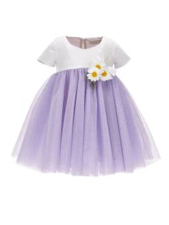 Abito tulle glitter