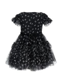 Abito tulle glitterato