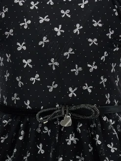 Abito tulle glitterato