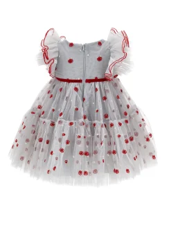 Abito tulle lurex