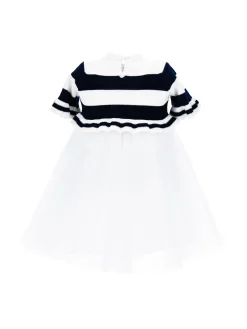 Abito tulle mano seta