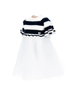 Abito tulle mano seta