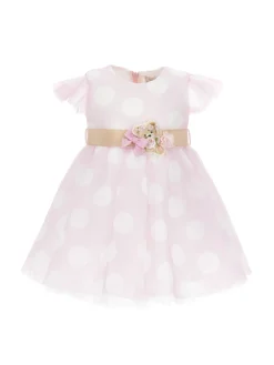 Abito tulle maxipois