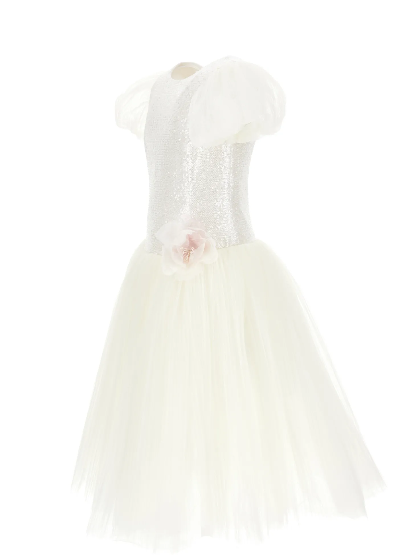 Abito tulle paillettes