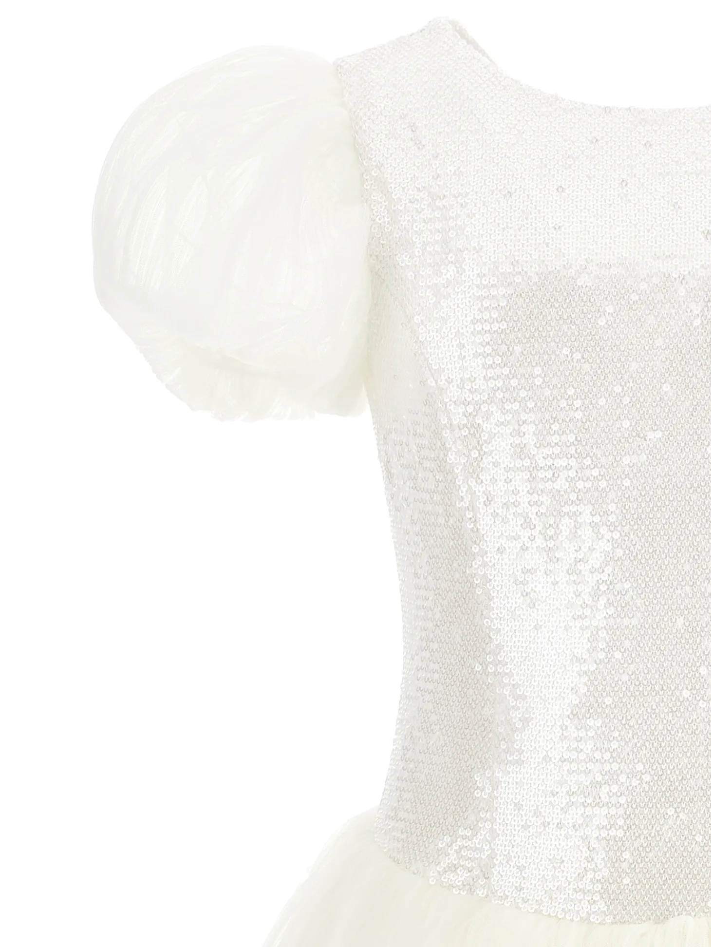 Abito tulle paillettes