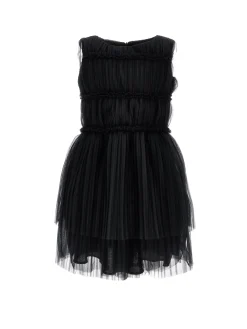 Abito tulle plissettato