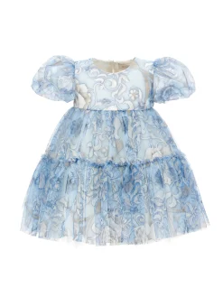 Abito tulle ramage