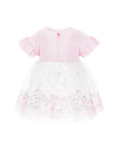 Abito tulle vita alta