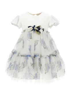 Abito tulle vita alta