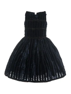 Abito velluto e strass
