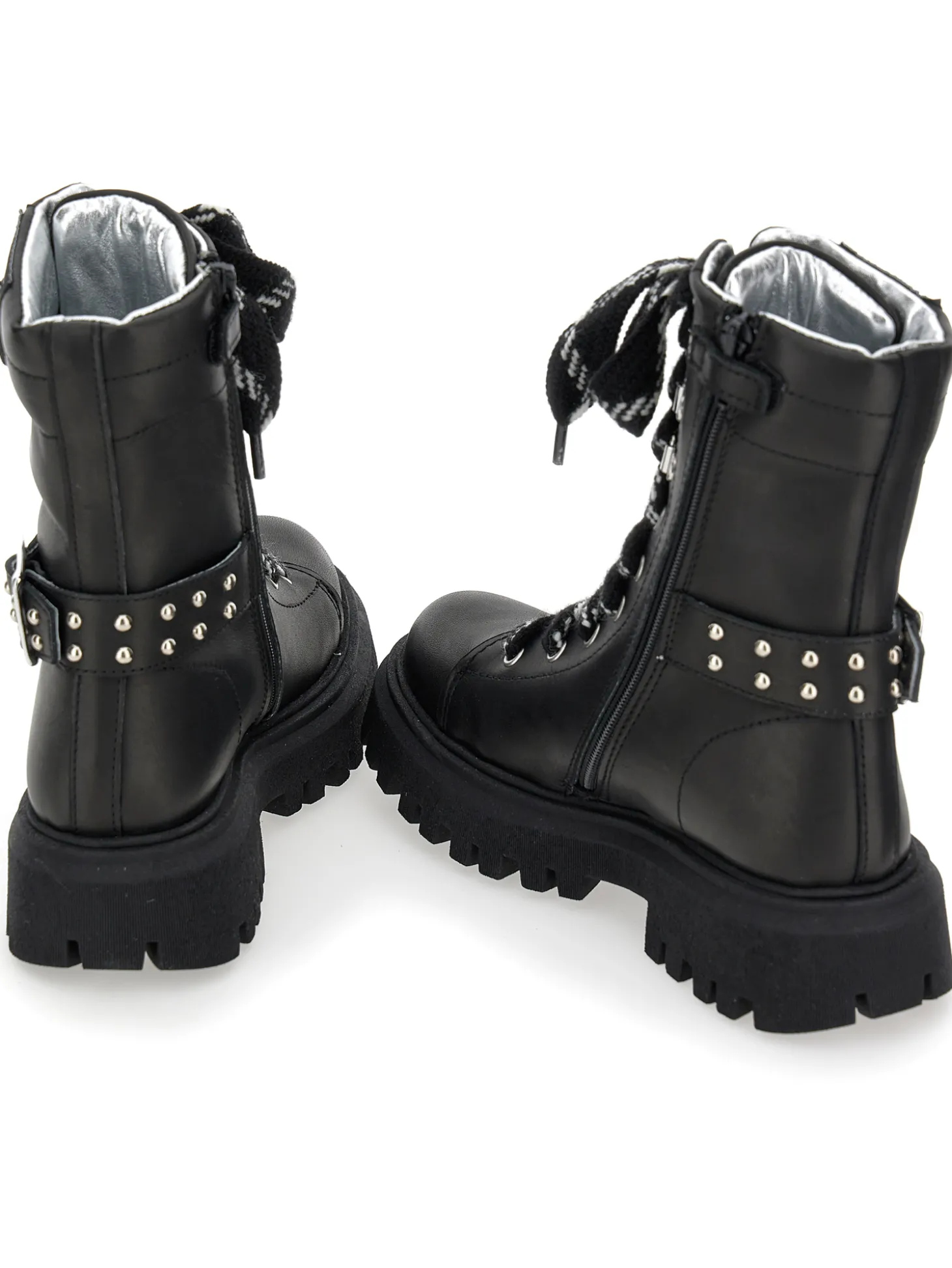 Anfibi pelle rock