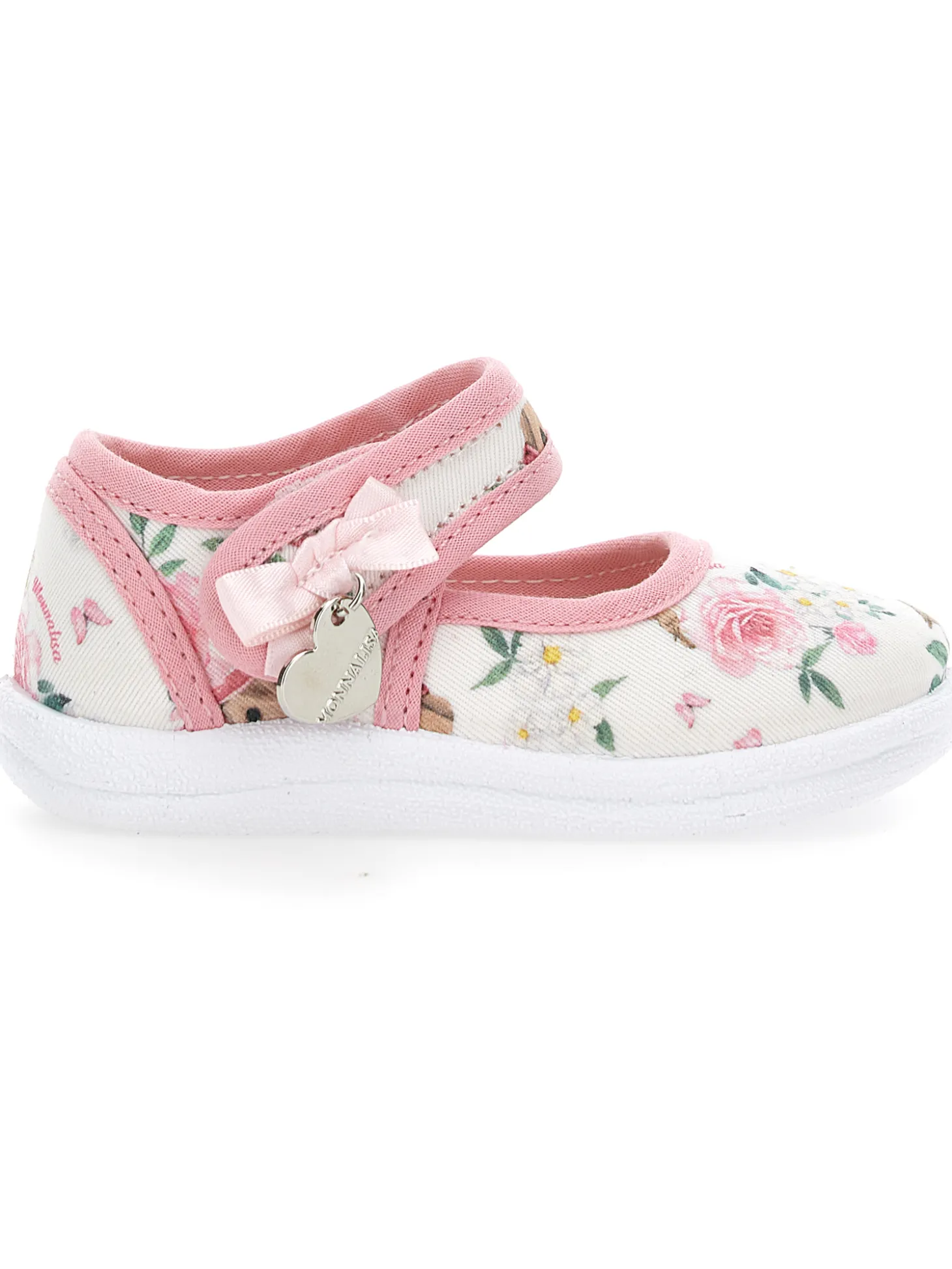 Ballerine gabardine con fiocchetti