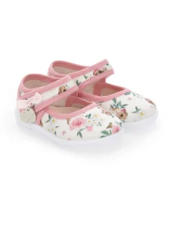 Ballerine gabardine con fiocchetti