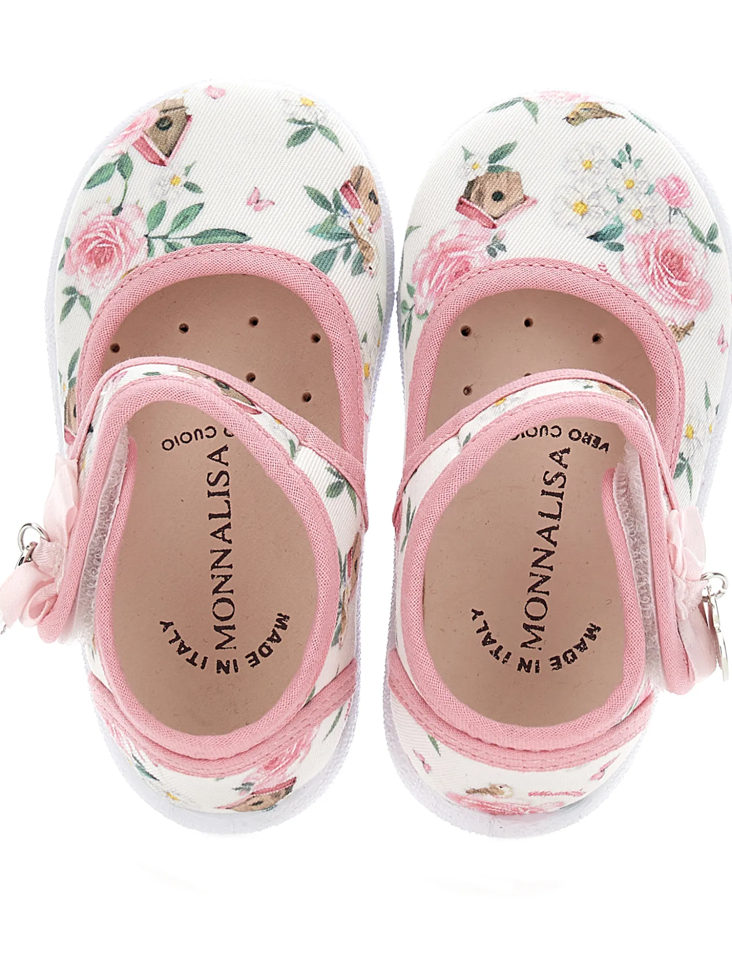 Ballerine gabardine con fiocchetti