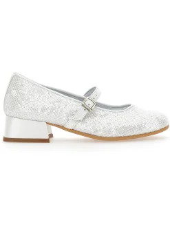 Ballerine in maglia paillettes