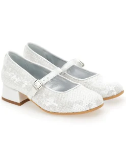 Ballerine in maglia paillettes