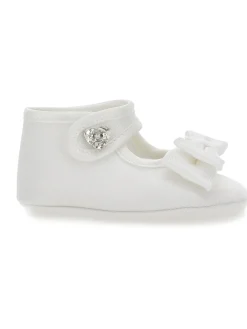 Ballerine mikado con fiocco