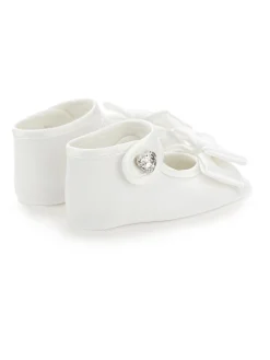 Ballerine mikado con fiocco