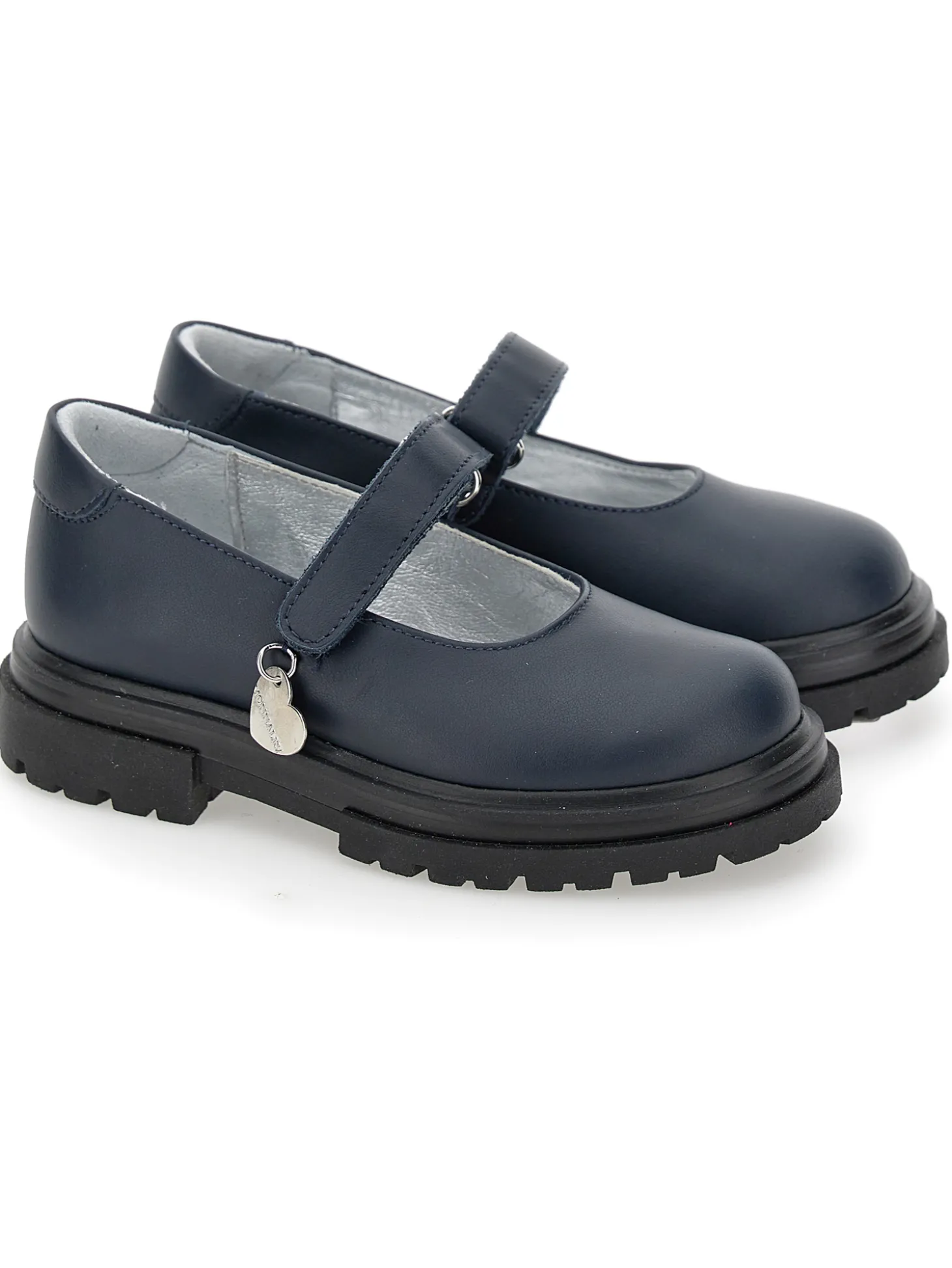 Ballerine pelle con cinturino