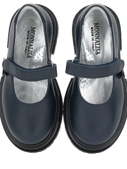 Ballerine pelle con cinturino