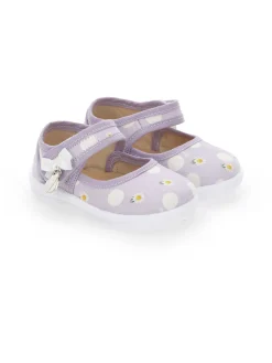 Ballerine pois con charm