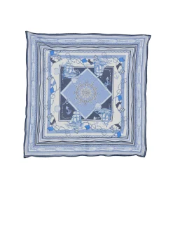 Bandana viscosa  stampa marine