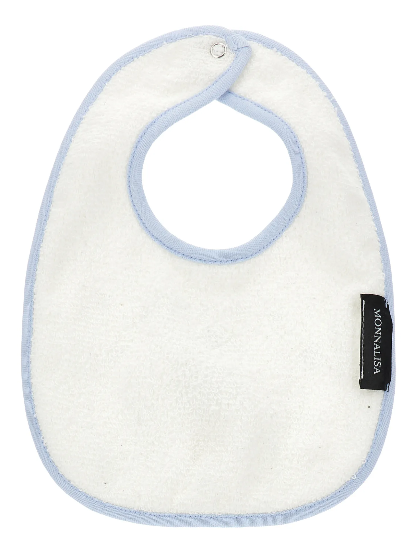 Bavaglina cotone con retro in spugna