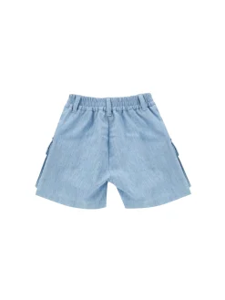 Bermuda cargo chambray