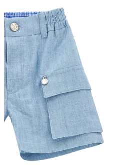 Bermuda cargo chambray