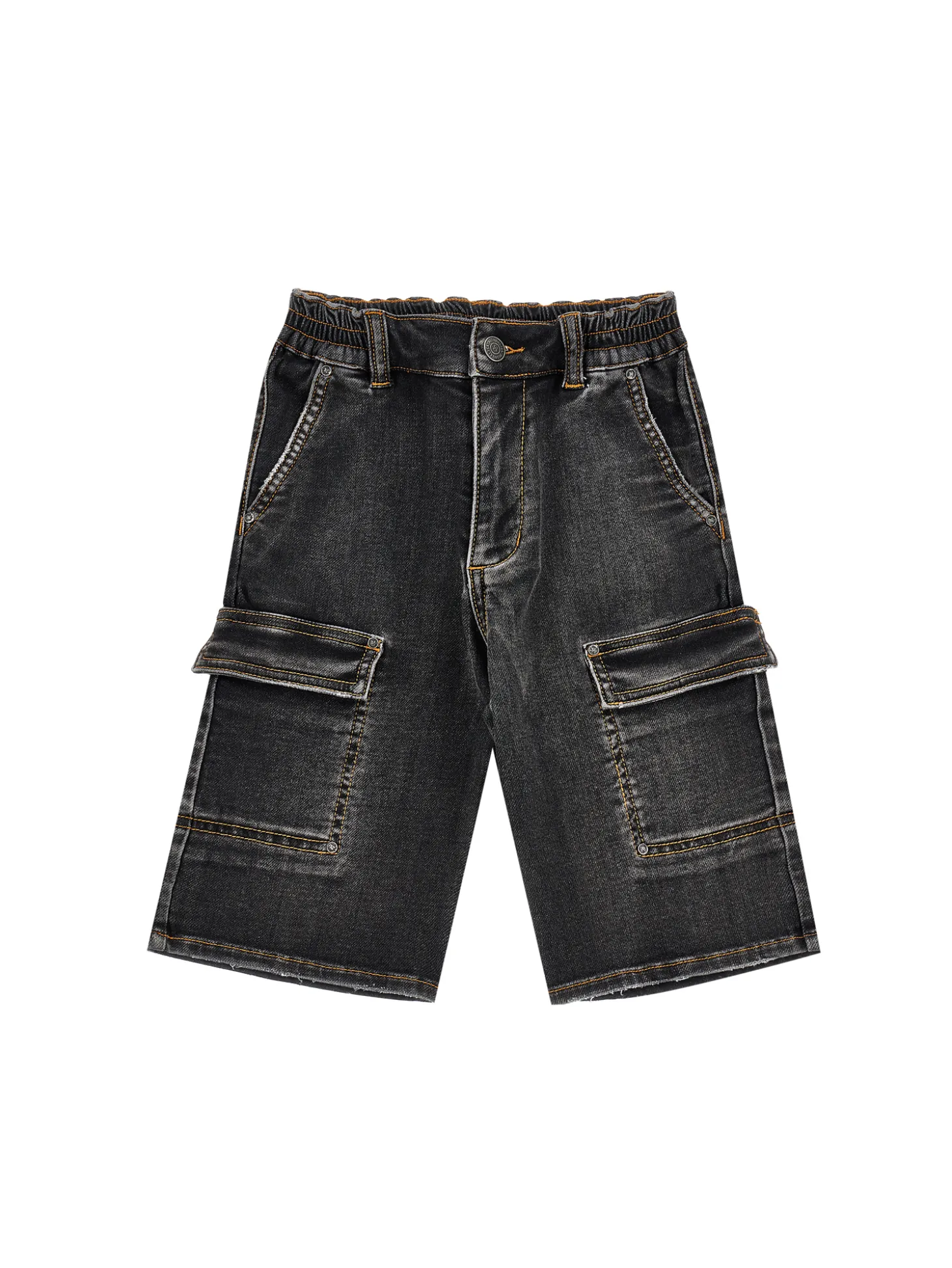 Bermuda cargo denim Mickey Mouse