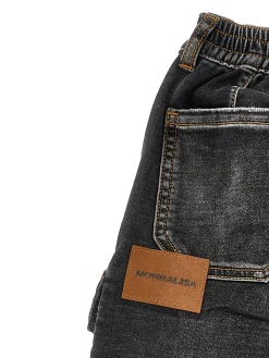 Bermuda cargo denim Mickey Mouse