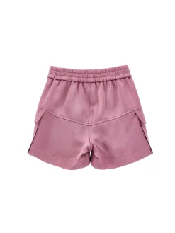 Bermuda cargo raso chic