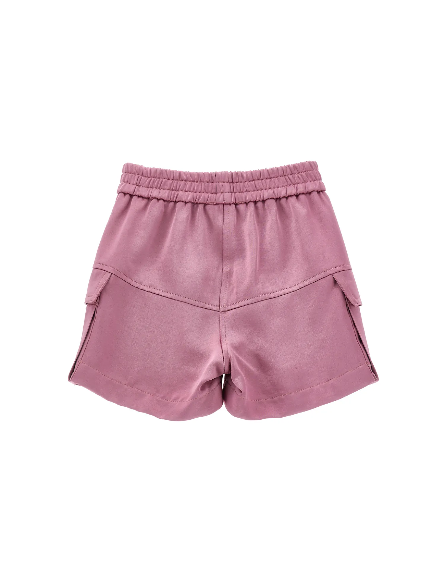 Bermuda cargo raso chic