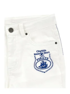 Bermuda jeans cinquetasche