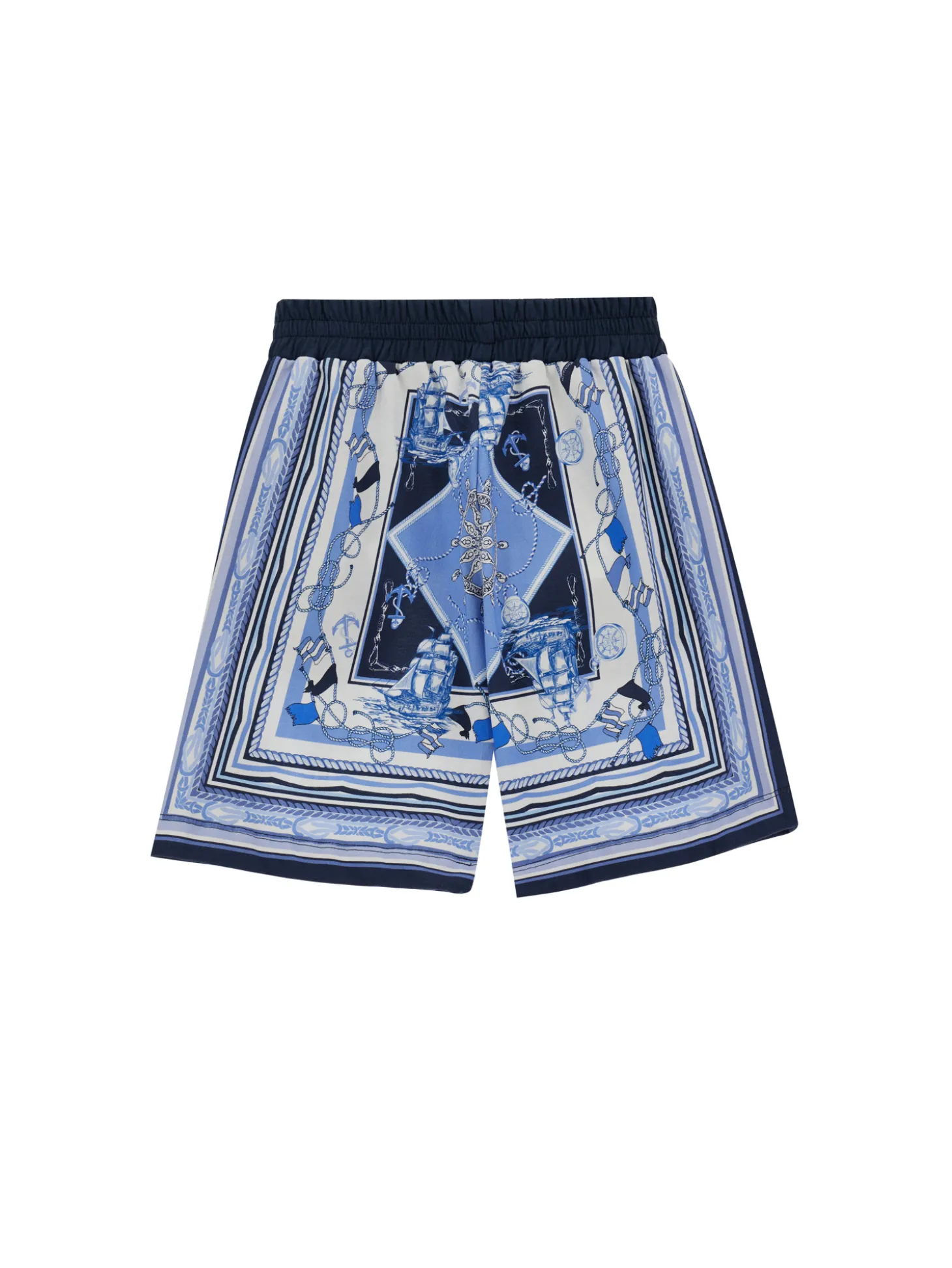 Bermuda jersey fantasia foulard