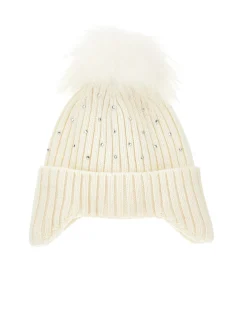 Berretto con strass