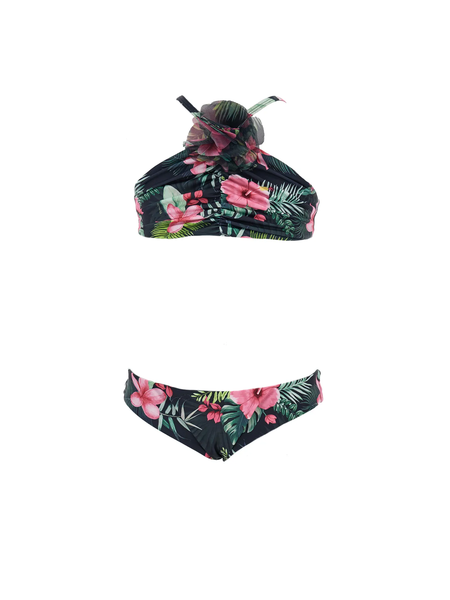 Bikini stretch stampa jungle