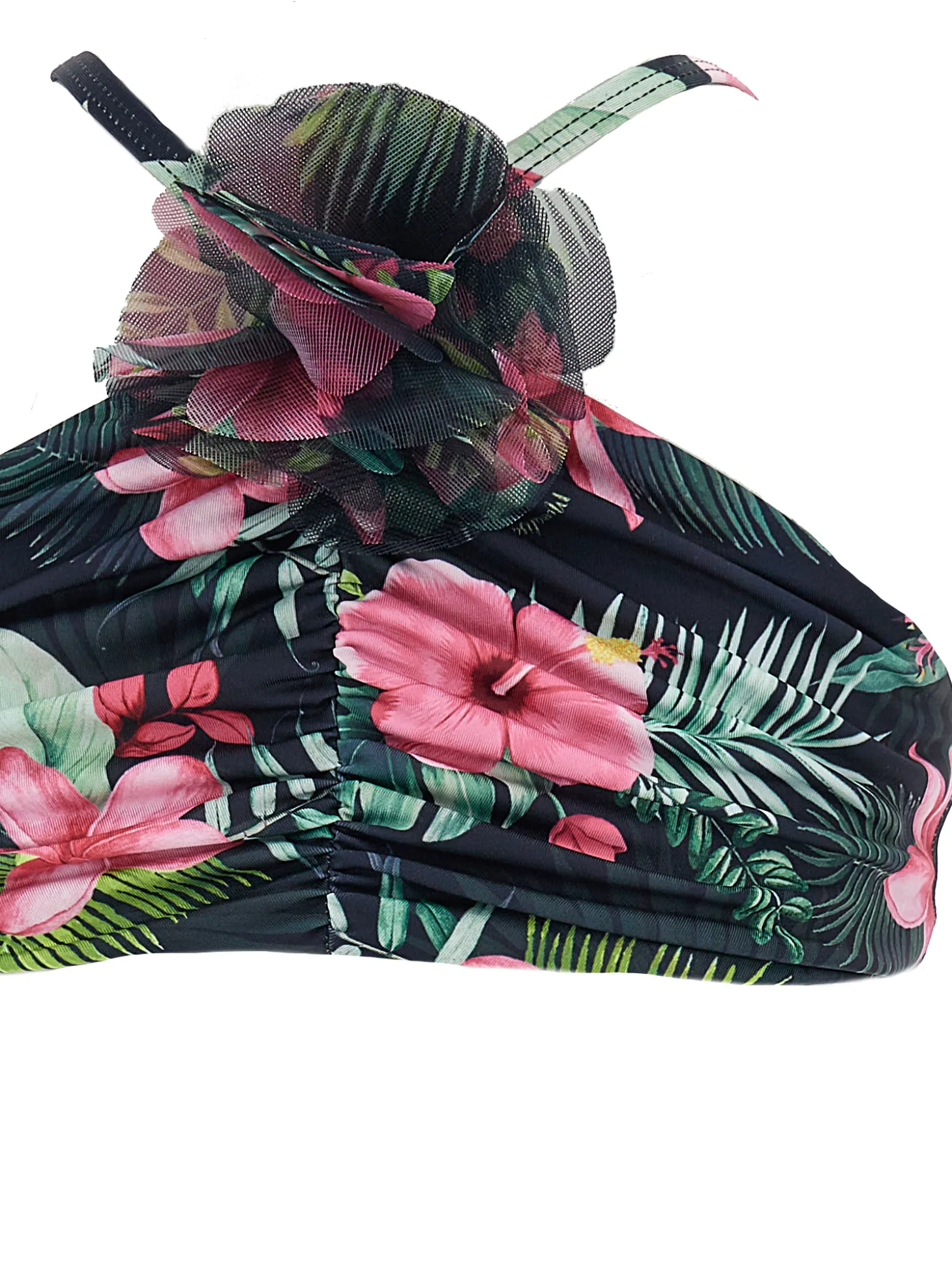 Bikini stretch stampa jungle