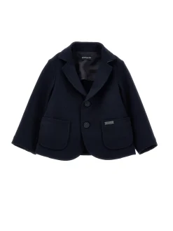 Blazer punto Milano sfoderato