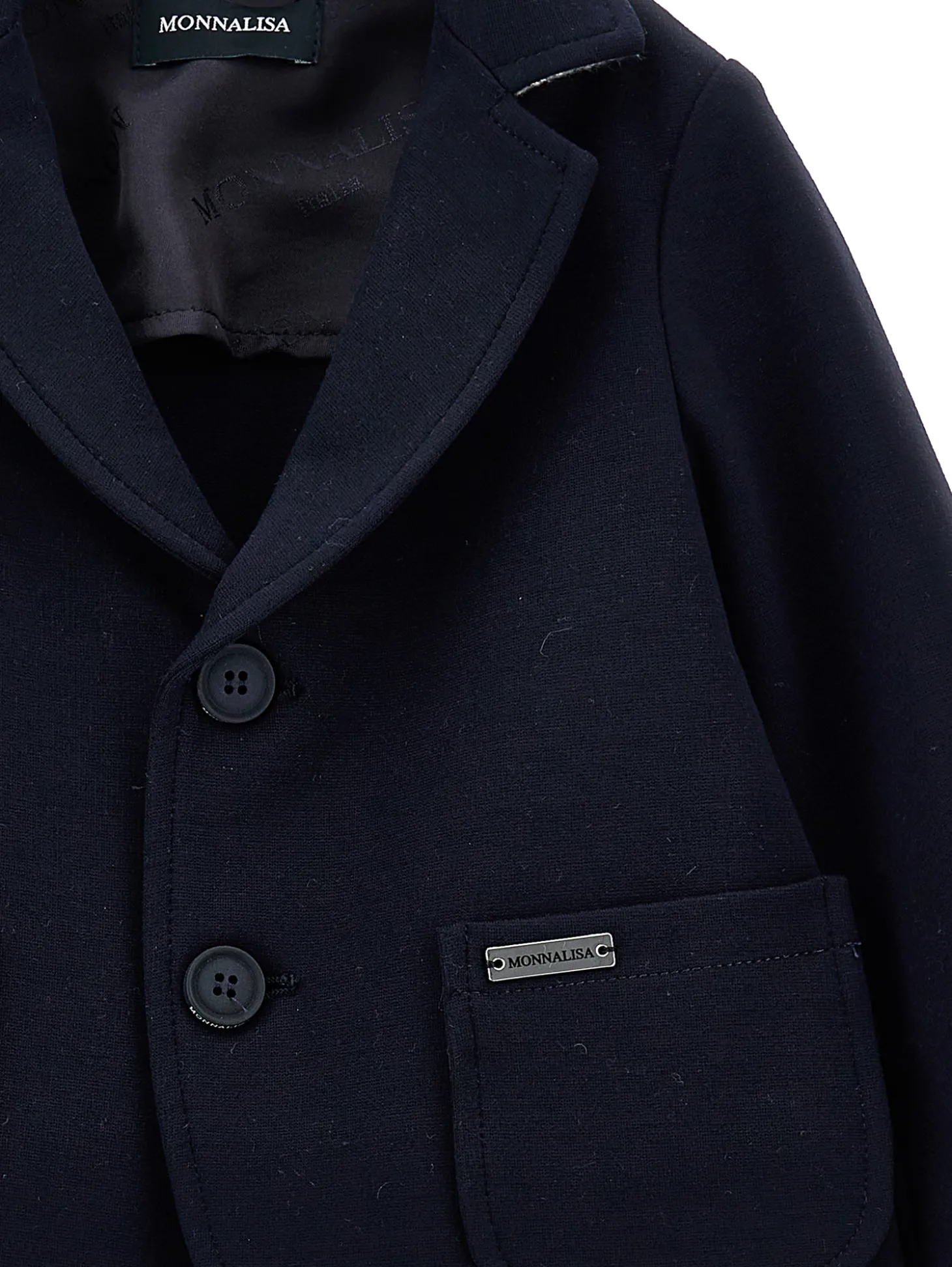 Blazer punto Milano sfoderato