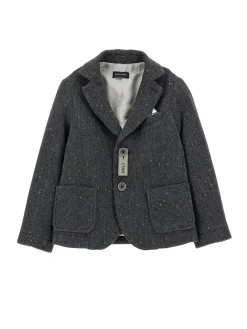 Blazer spigato due bottoni