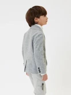 Blazer tessuto puntinato