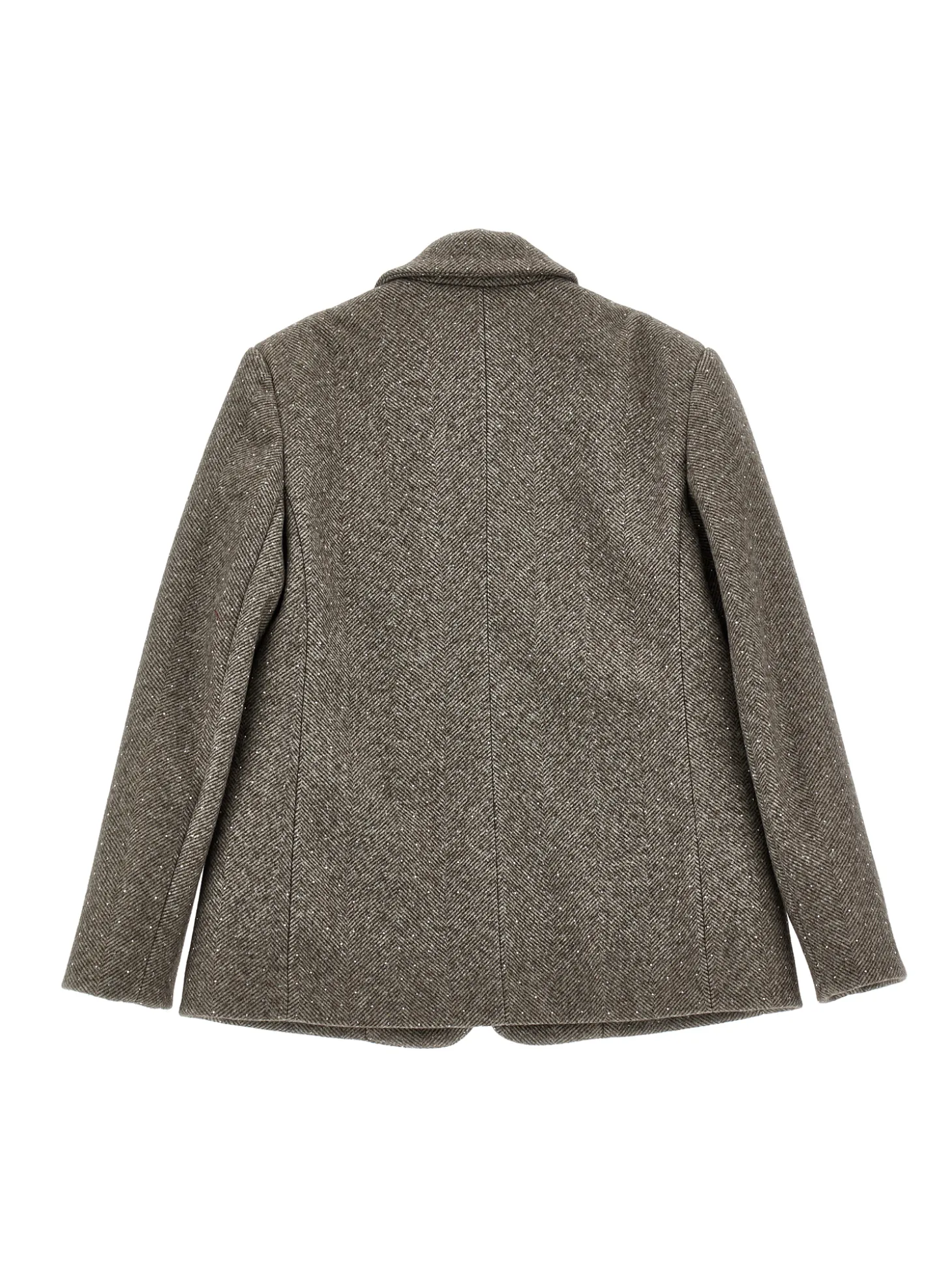 Blazer velour con strass