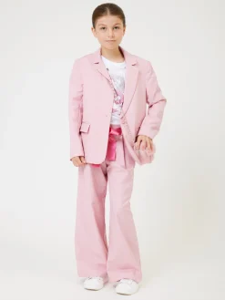 Blazer viscosa con strass