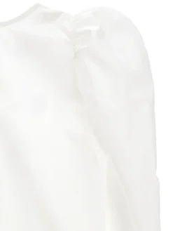 Blusa popeline ricamato