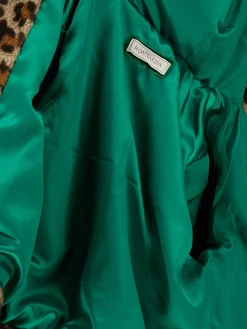 Bomber peluche maculato