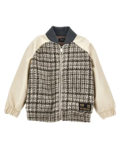 Bomber tessuto tweed