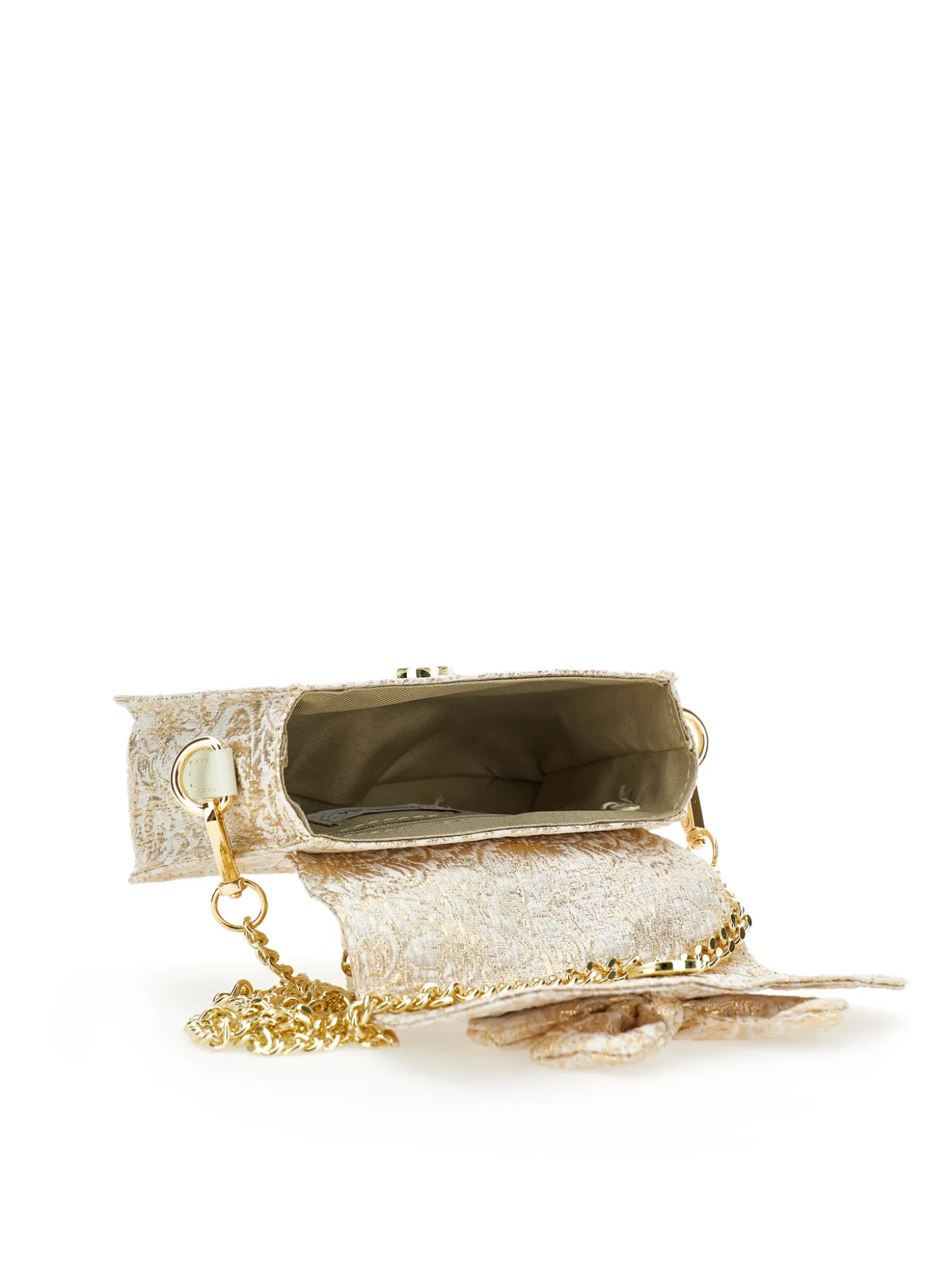 Borsetta broccato lurex