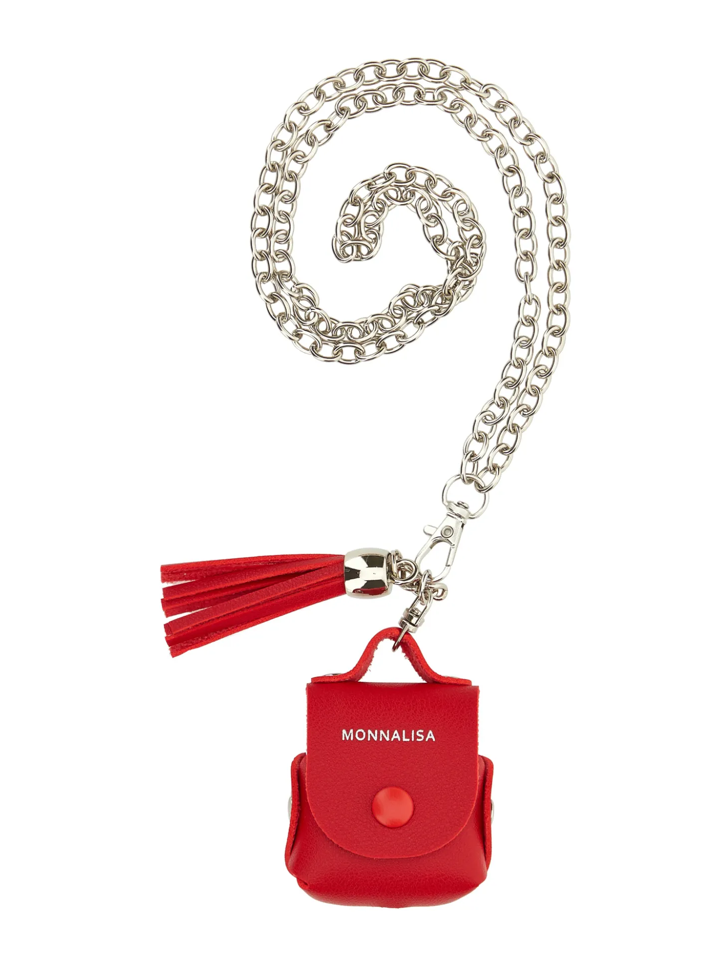 Borsina pelle porta earphone