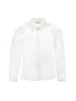 Camicia cotone con galette